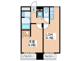 ラ・ルミエ－ルの物件間取画像